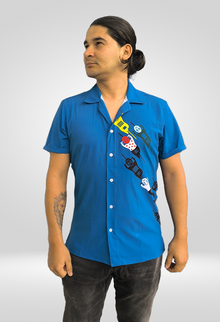  Camisa Urban Blue